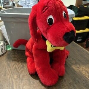 Vintage 12" Clifford The Big Red Dog Plush Floppy Kohl’s Cares For Kids 2003